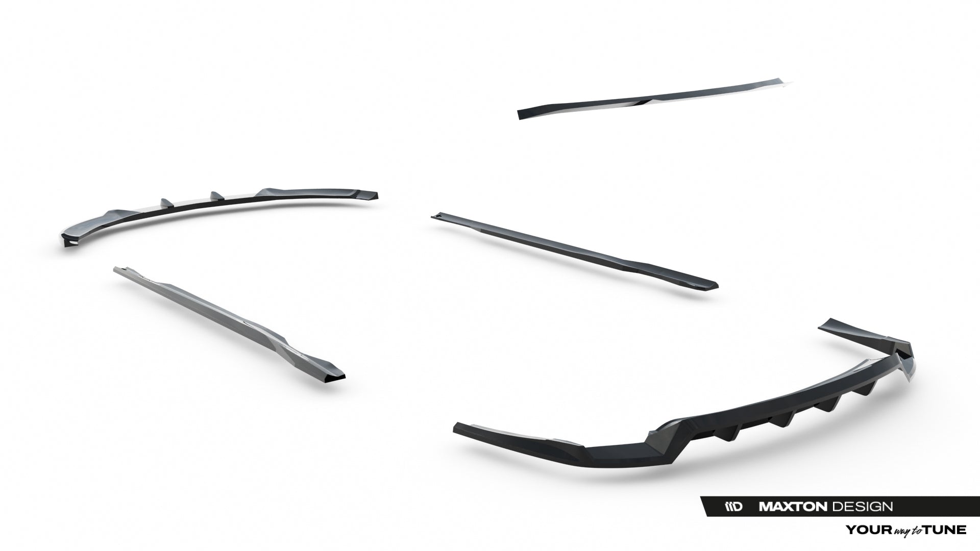 Set of Splitters Mercedes-Benz CLA Shooting Brake AMG-Line X117