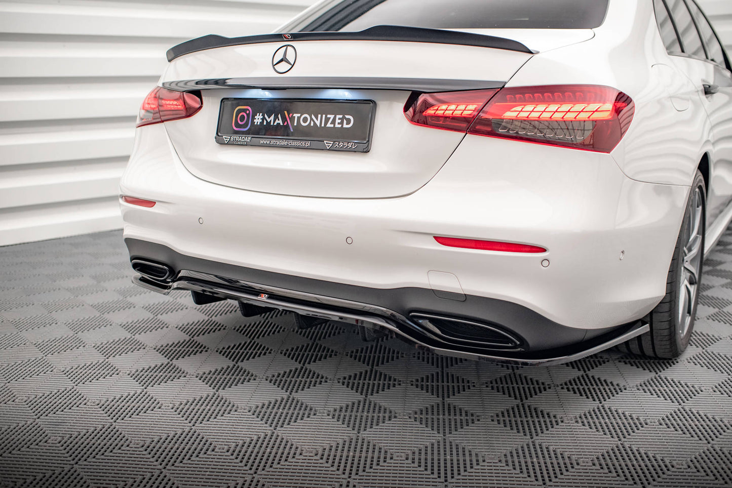 Set of Splitters Mercedes-Benz E AMG-Line Sedan W213 Facelift