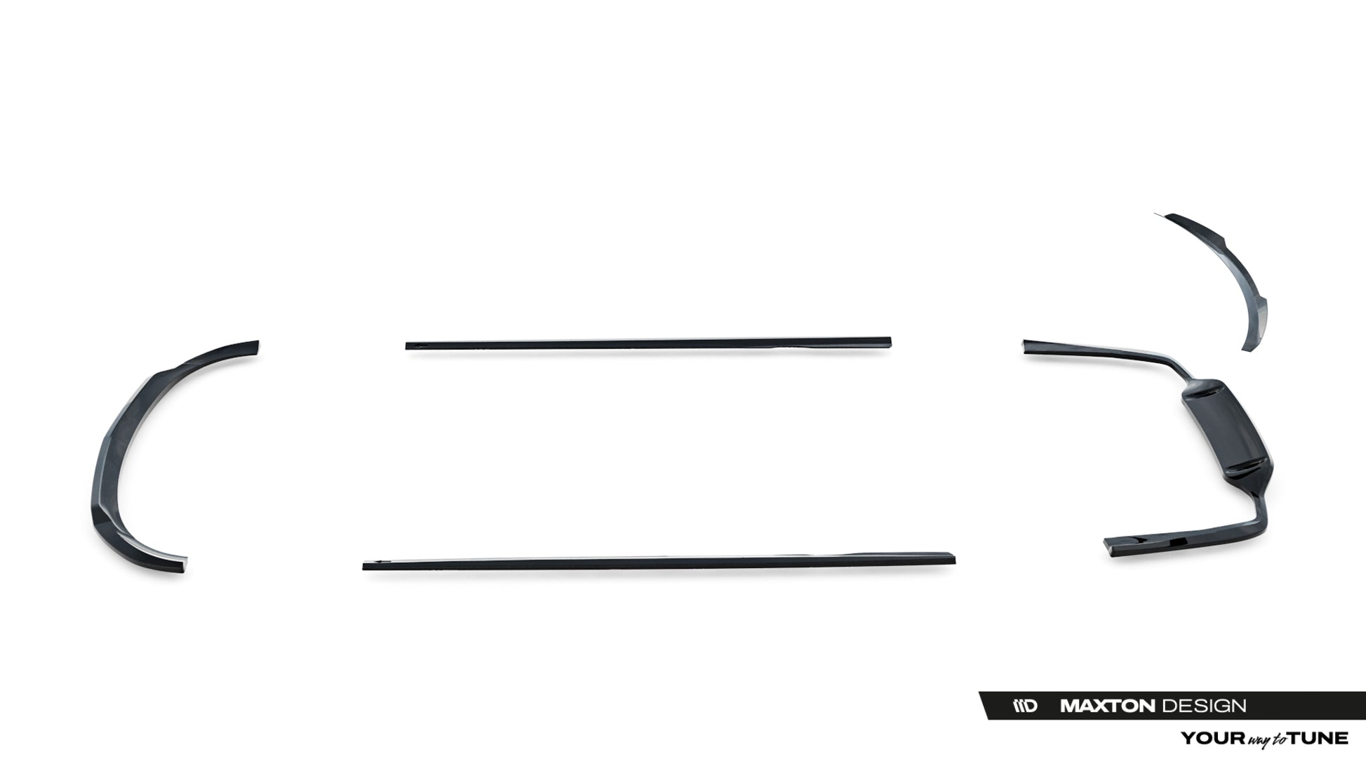 Set of Splitters Mercedes-Benz E AMG-Line Sedan W213 Facelift