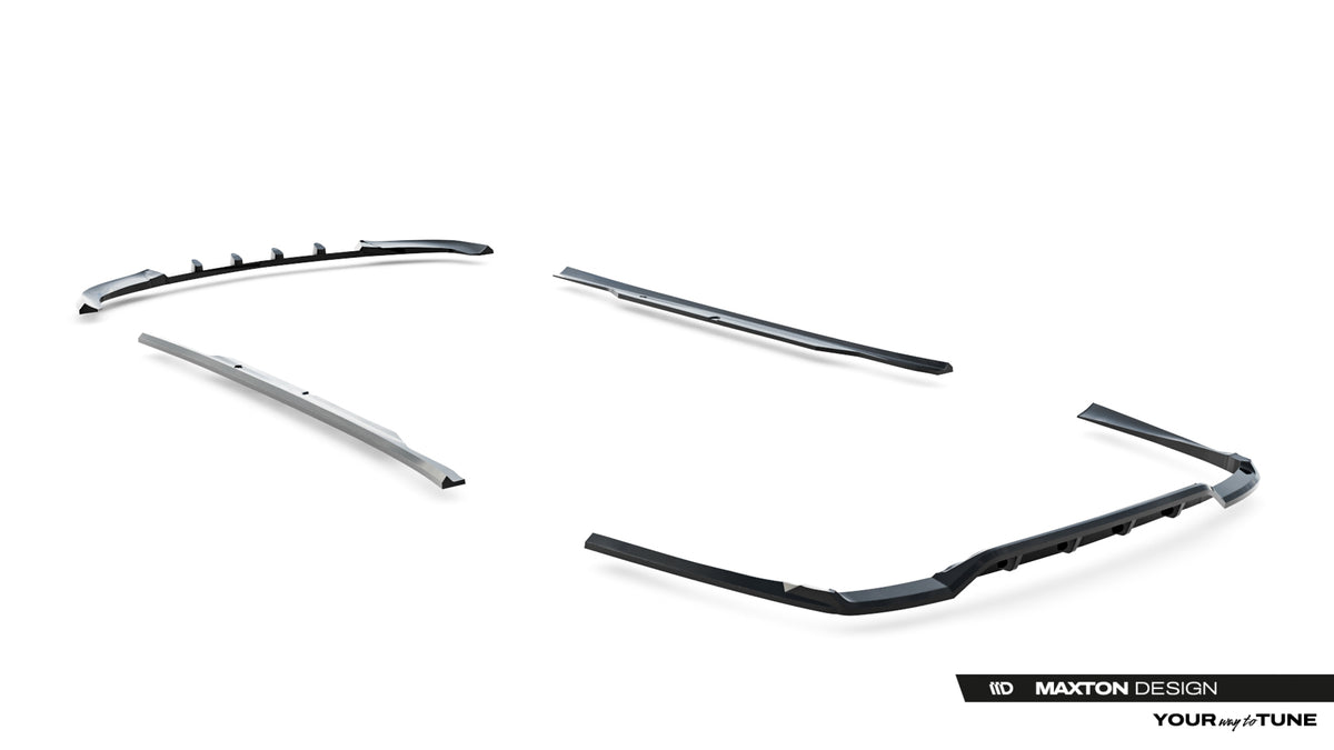 Set of Splitters Mercedes-Benz E Sedan W212 Facelift