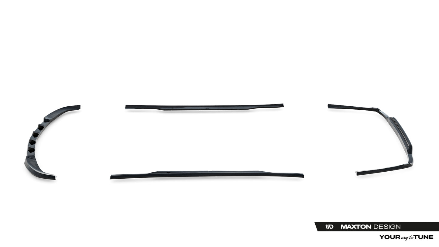 Set of Splitters Mercedes-Benz E Sedan W212 Facelift