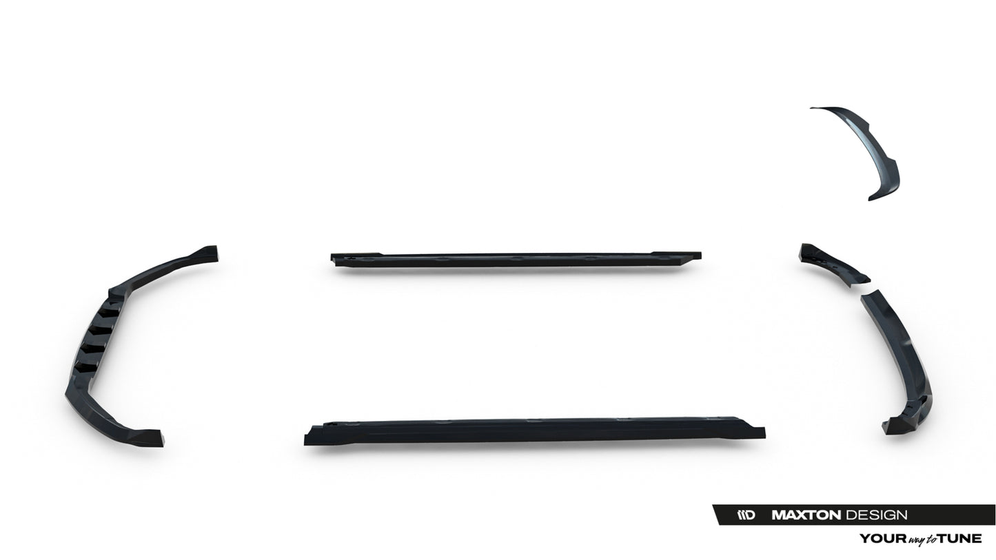 Set of Splitters Opel Corsa F Facelift (Mk6 Facelift)