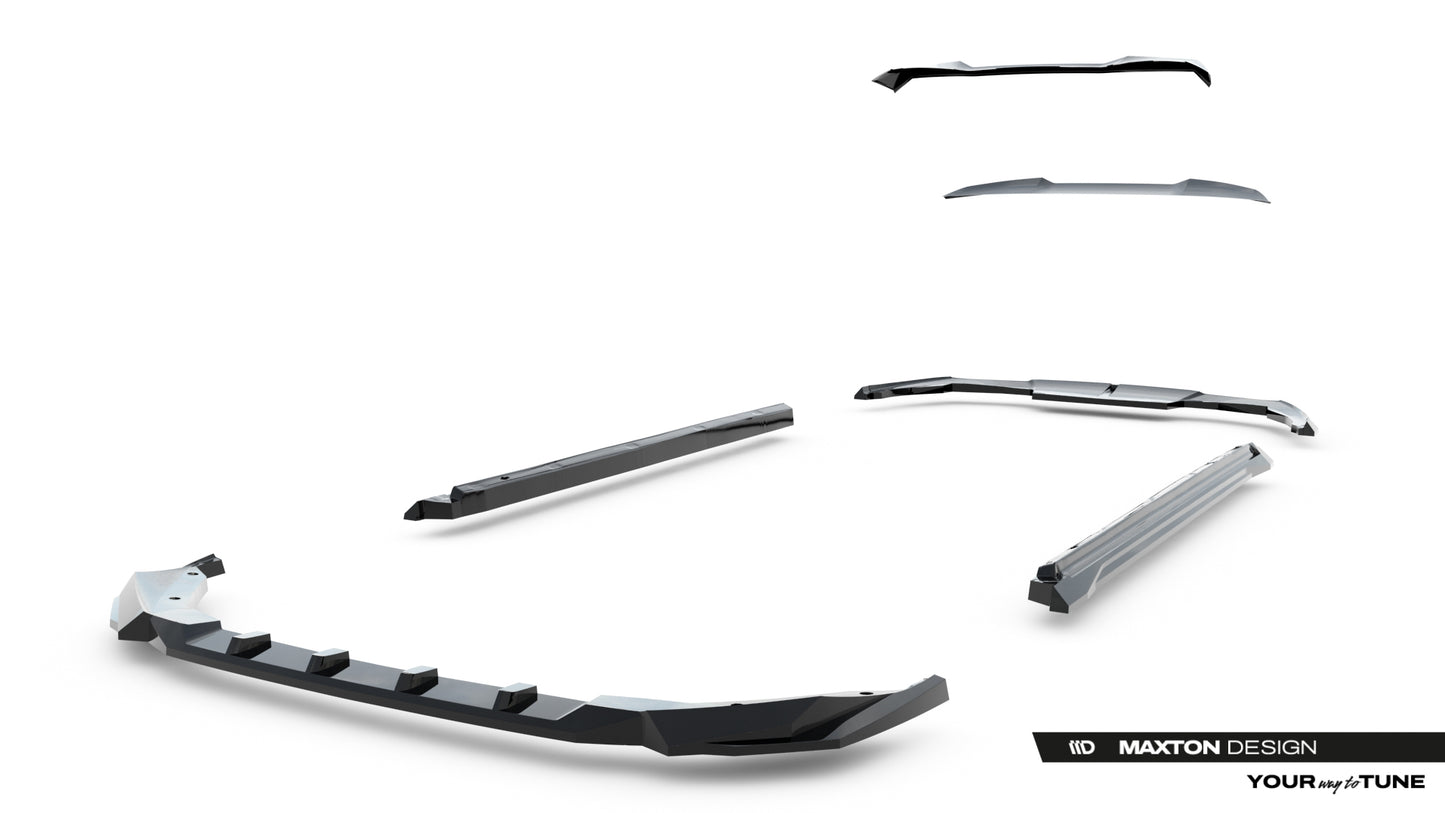 Set of Splitters Peugeot 408 Mk1
