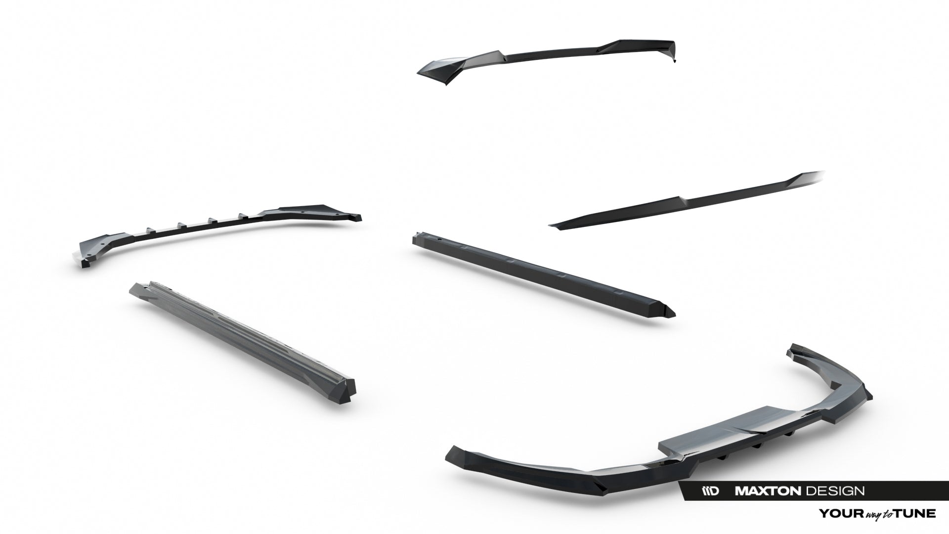 Set of Splitters Peugeot 408 Mk1