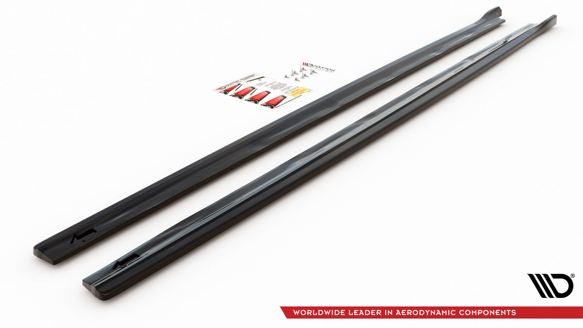Set of Splitters Peugeot Partner Mk3