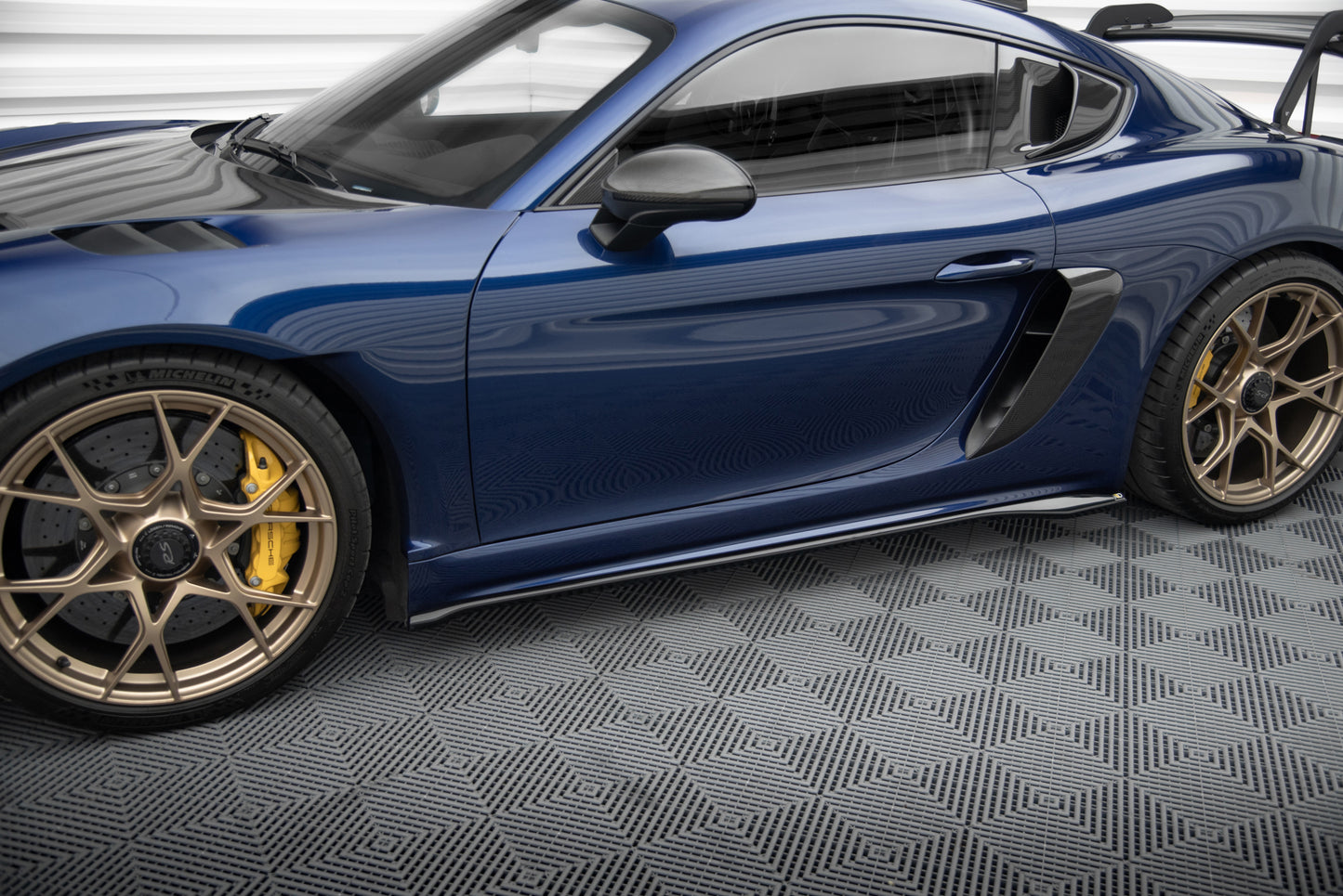 Set of Splitters Porsche 718 Cayman GT4 RS 982c