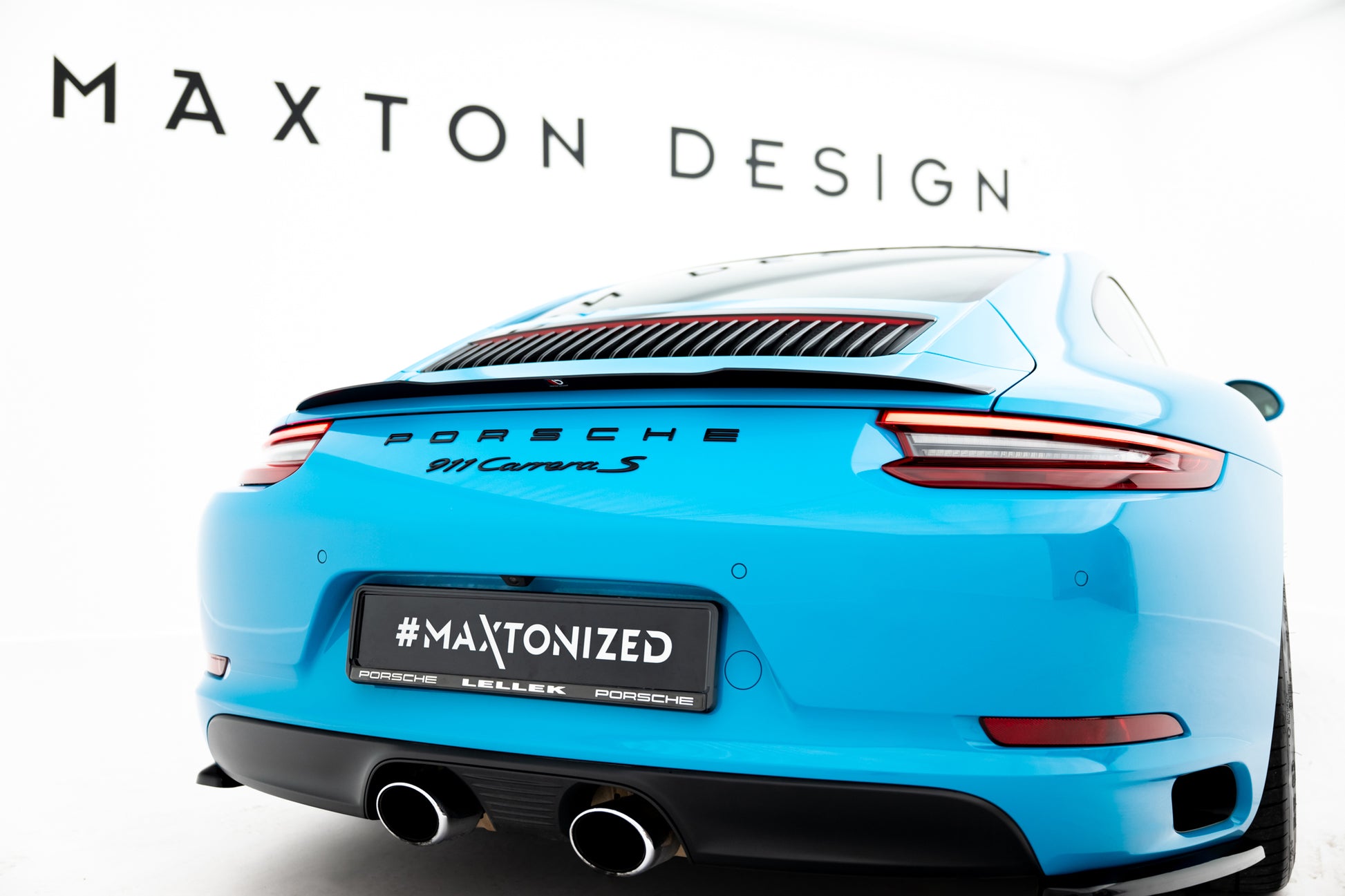 Set of Splitters Porsche 911 Carrera 991 Facelift