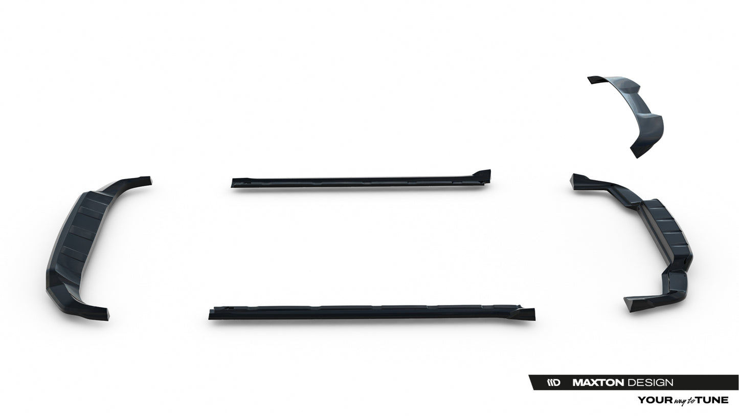Set of Splitters Porsche Cayenne SUV Mk3 Facelift