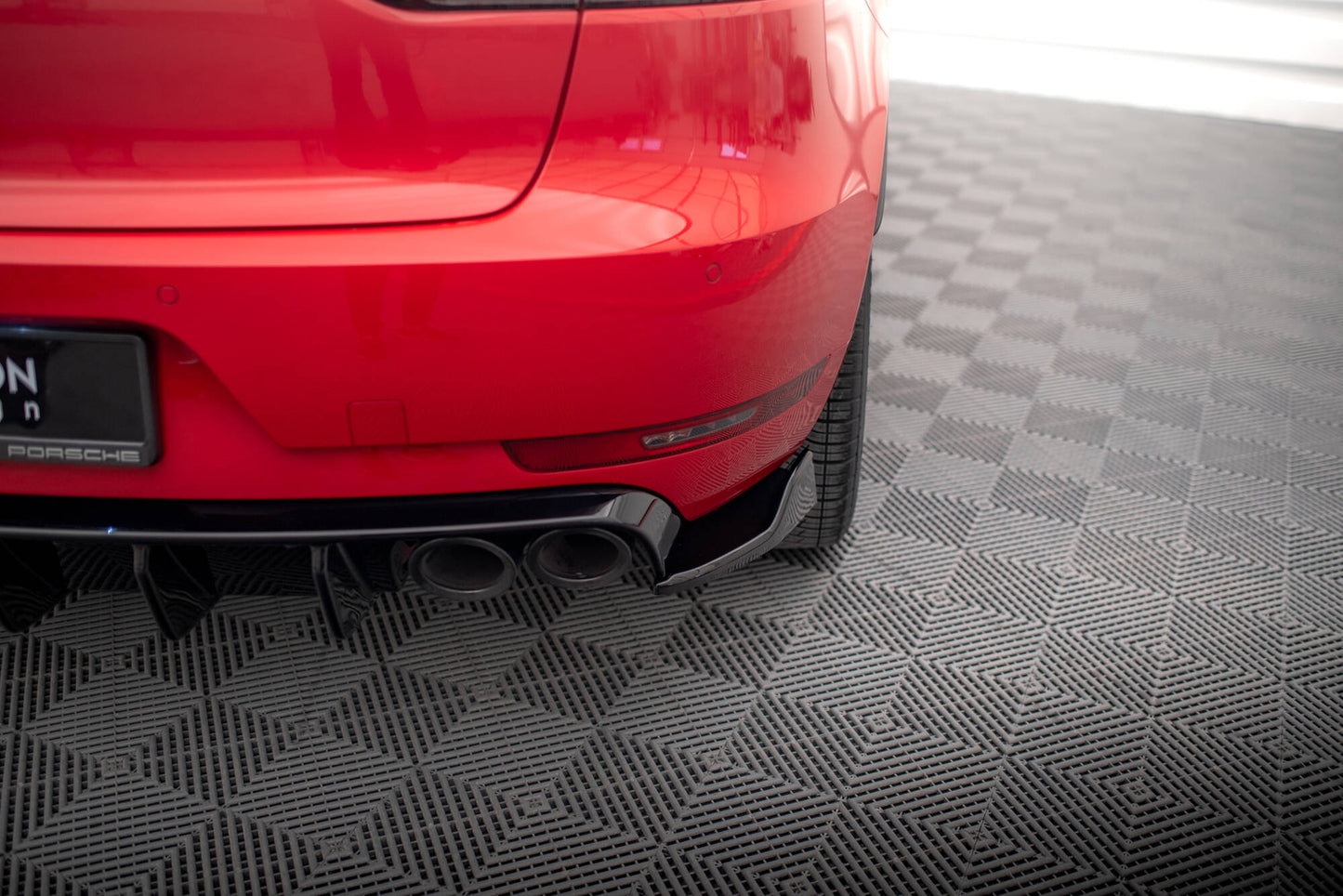 Set of Splitters Porsche Macan GTS / Sport Design Mk1 Facelift
