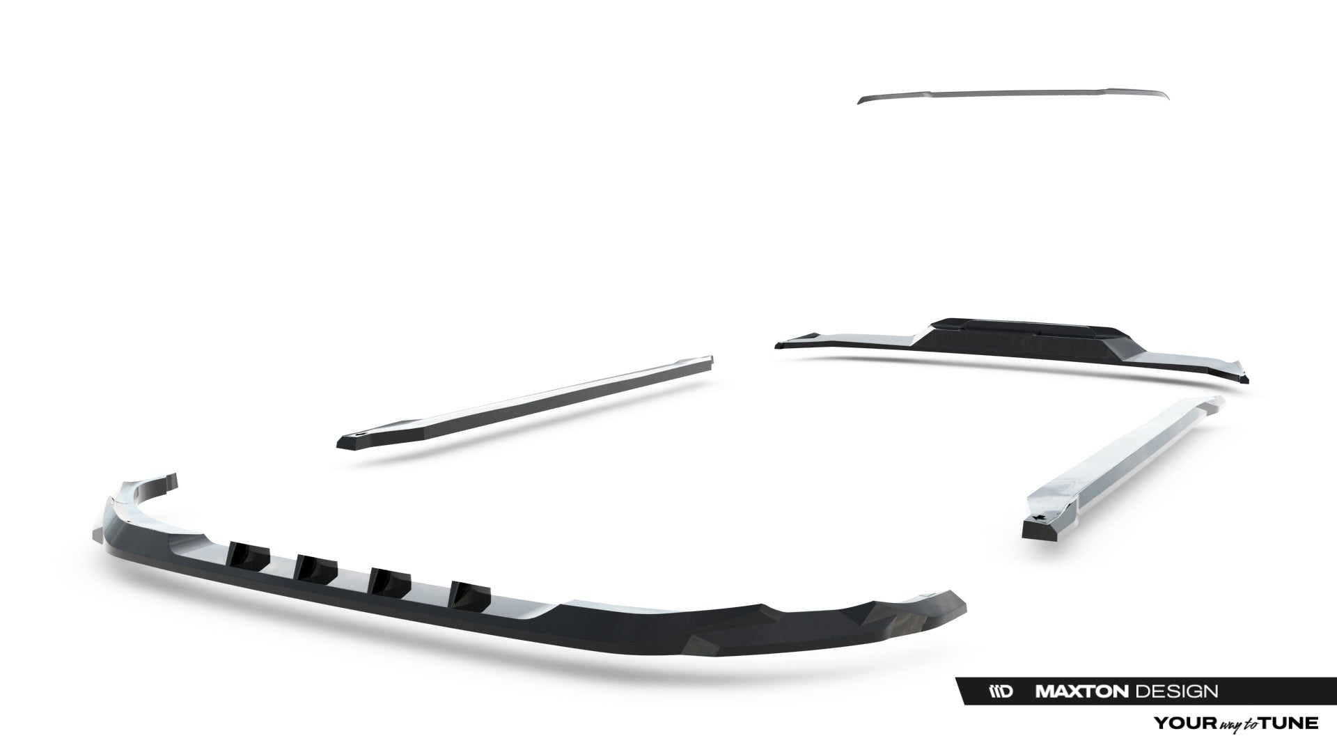 Set of Splitters Skoda Elroq RS Mk1