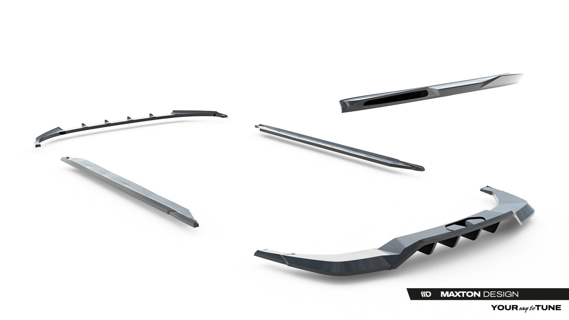 Set of Splitters Skoda Enyaq Coupe iV RS