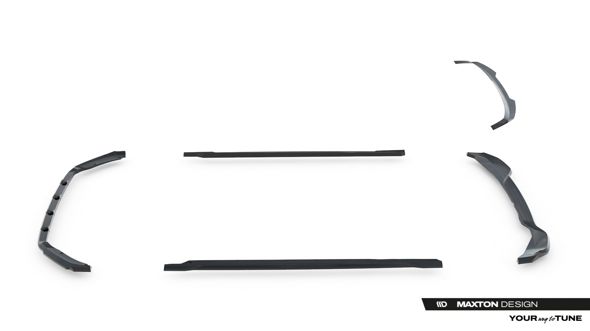 Set of Splitters Skoda Fabia Mk4