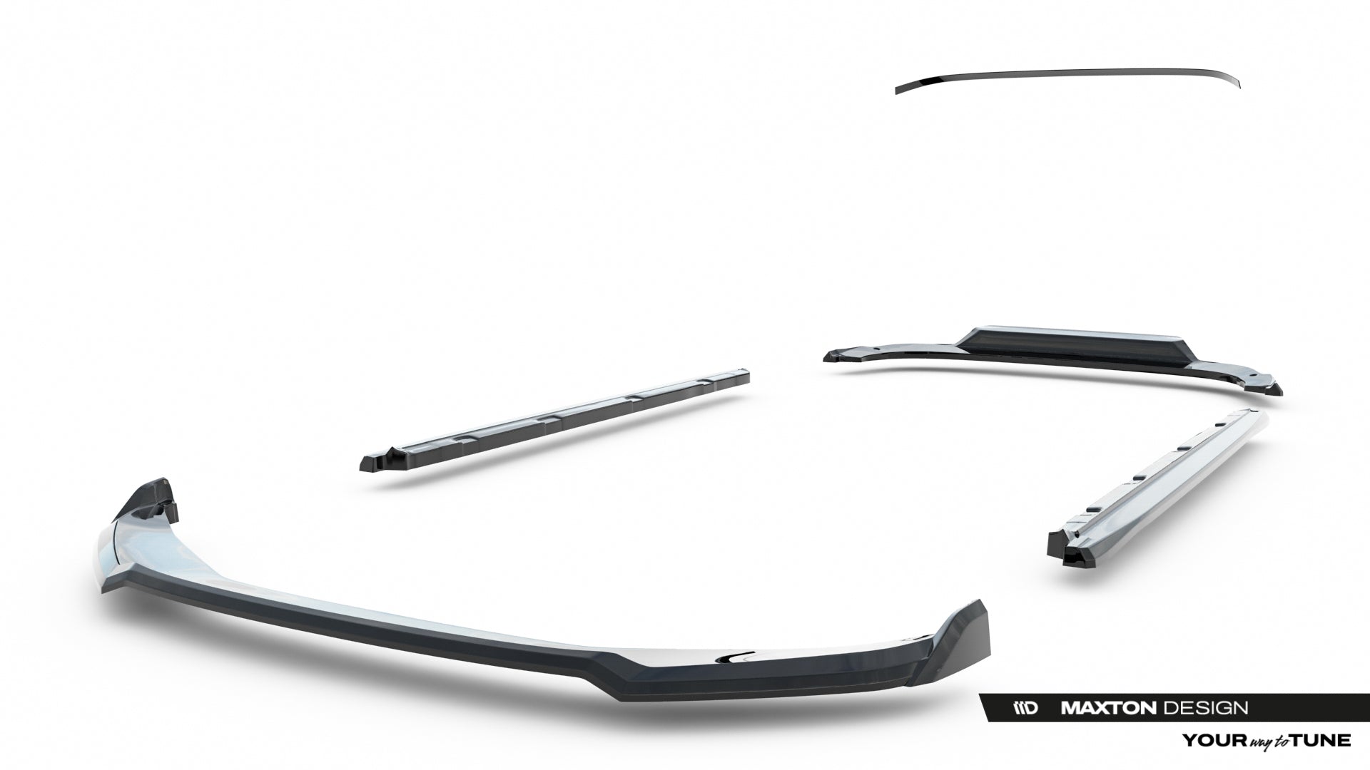 Set of Splitters Skoda Kodiaq Sportline Mk1 Facelift