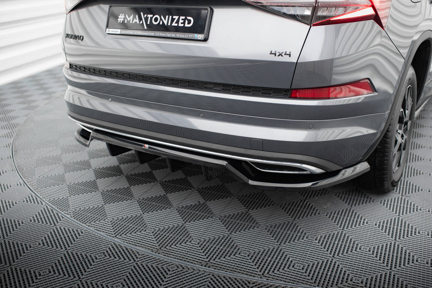 Set of Splitters Skoda Kodiaq Sportline Mk1 Facelift
