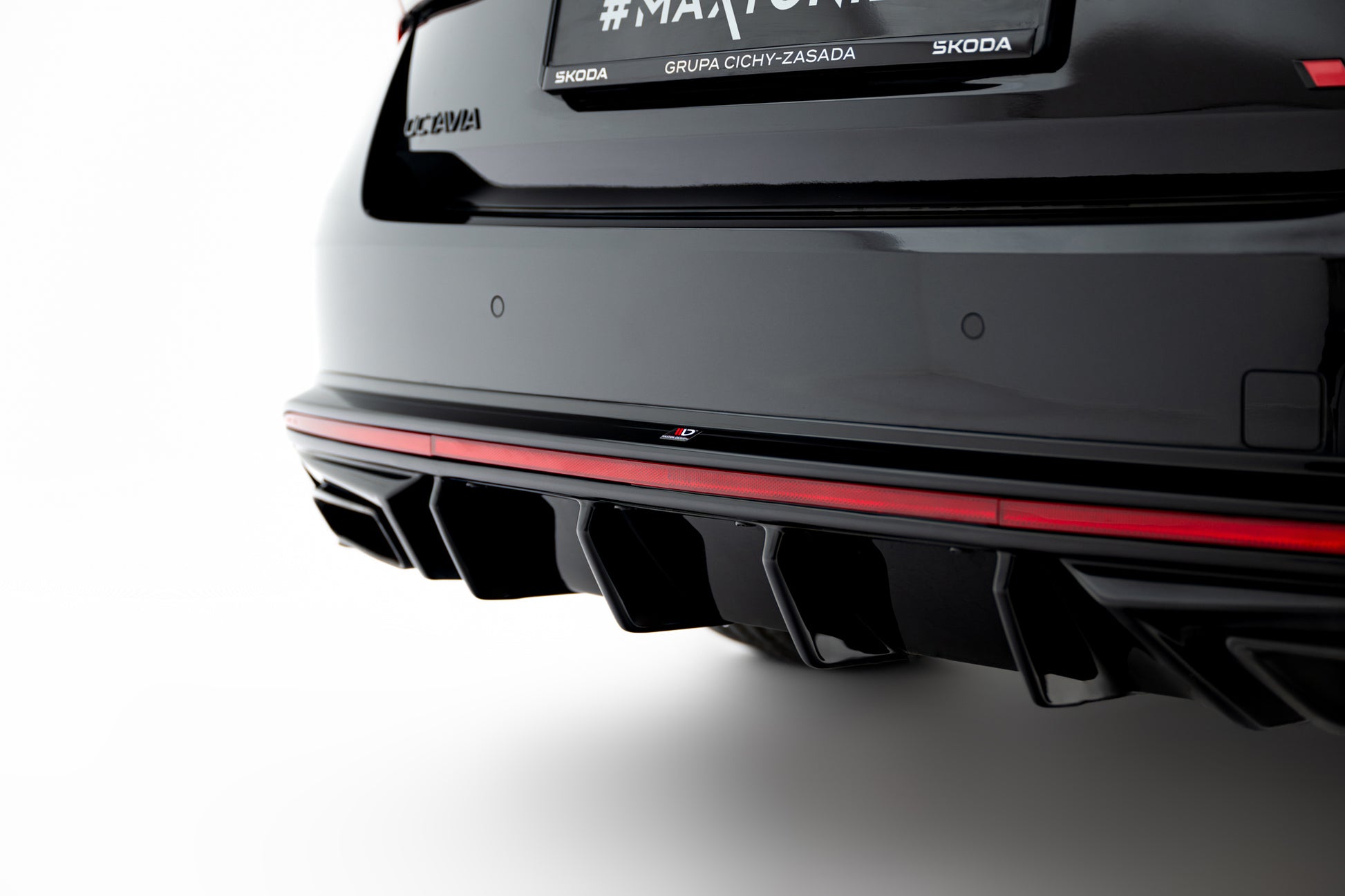 Set of Splitters Skoda Octavia RS Liftback Mk4 Facelift