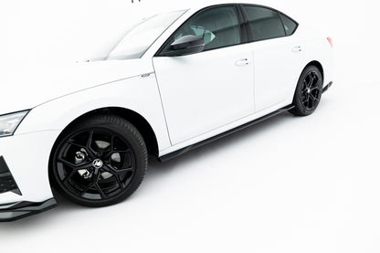 Set of Splitters Skoda Octavia Sportline Liftback / Combi Mk4 Facelift