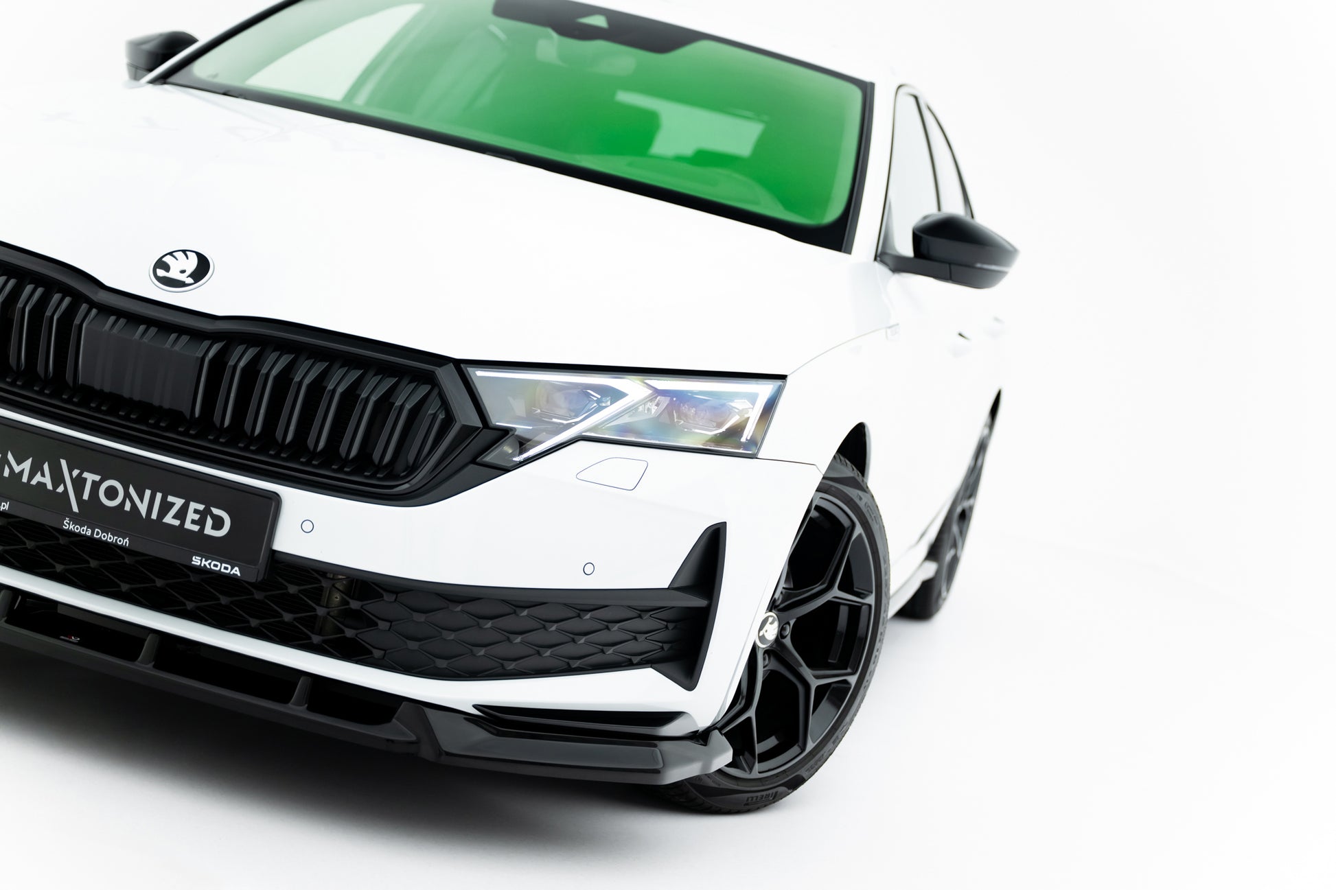 Set of Splitters Skoda Octavia Sportline Liftback / Combi Mk4 Facelift