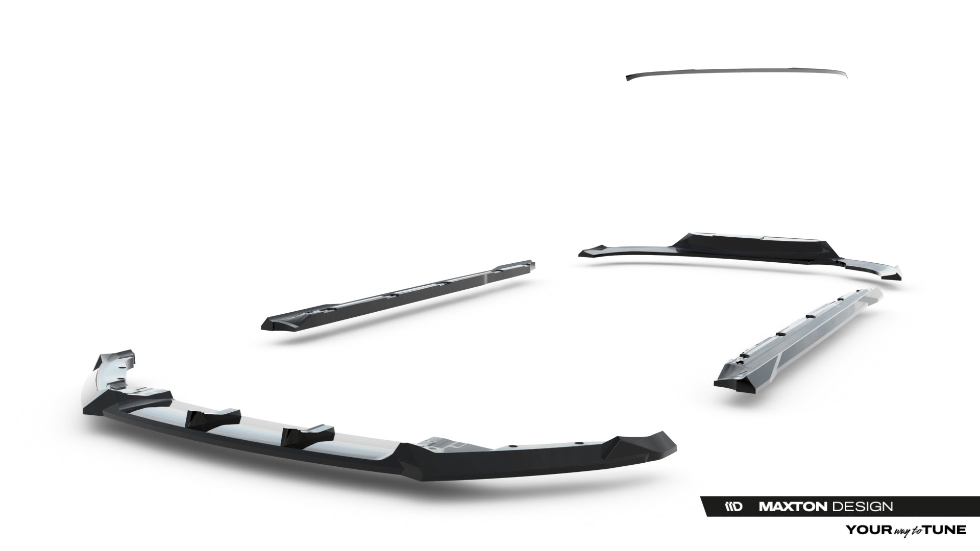 Set of Splitters Skoda Scala Mk1 Facelift