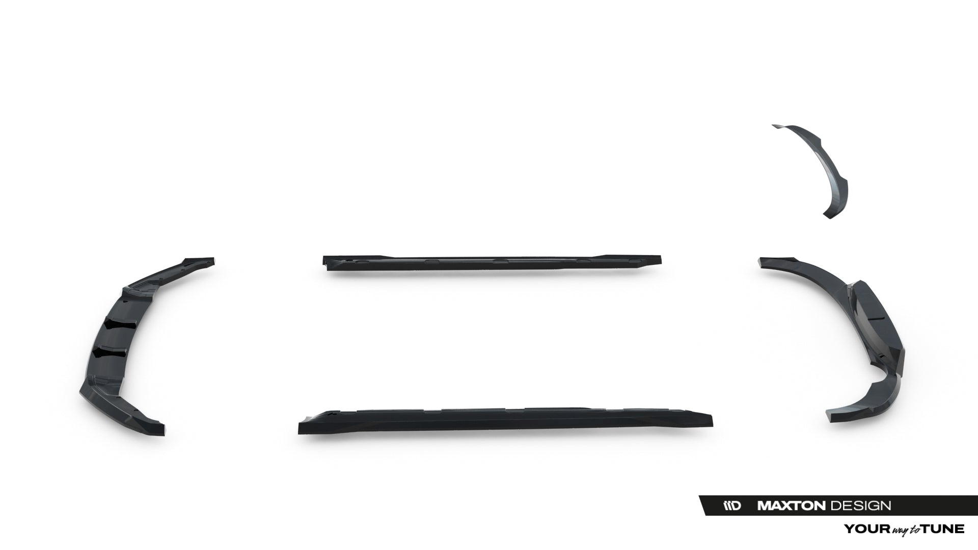 Set of Splitters Skoda Scala Mk1 Facelift