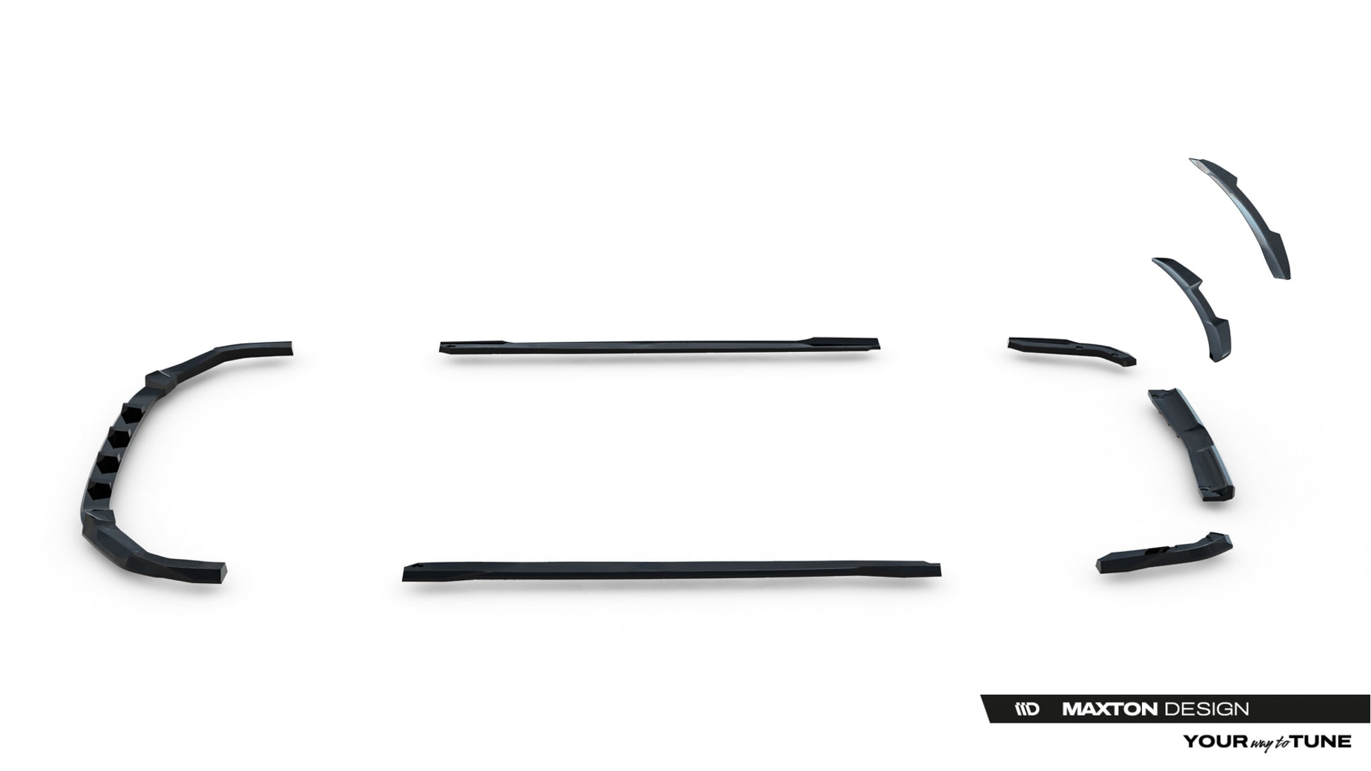 Set of Splitters Subaru WRX STI Mk2