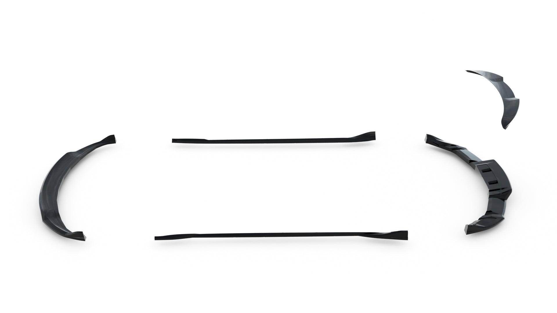 Set of Splitters Tesla Model 3 Performance Mk1 Facelift