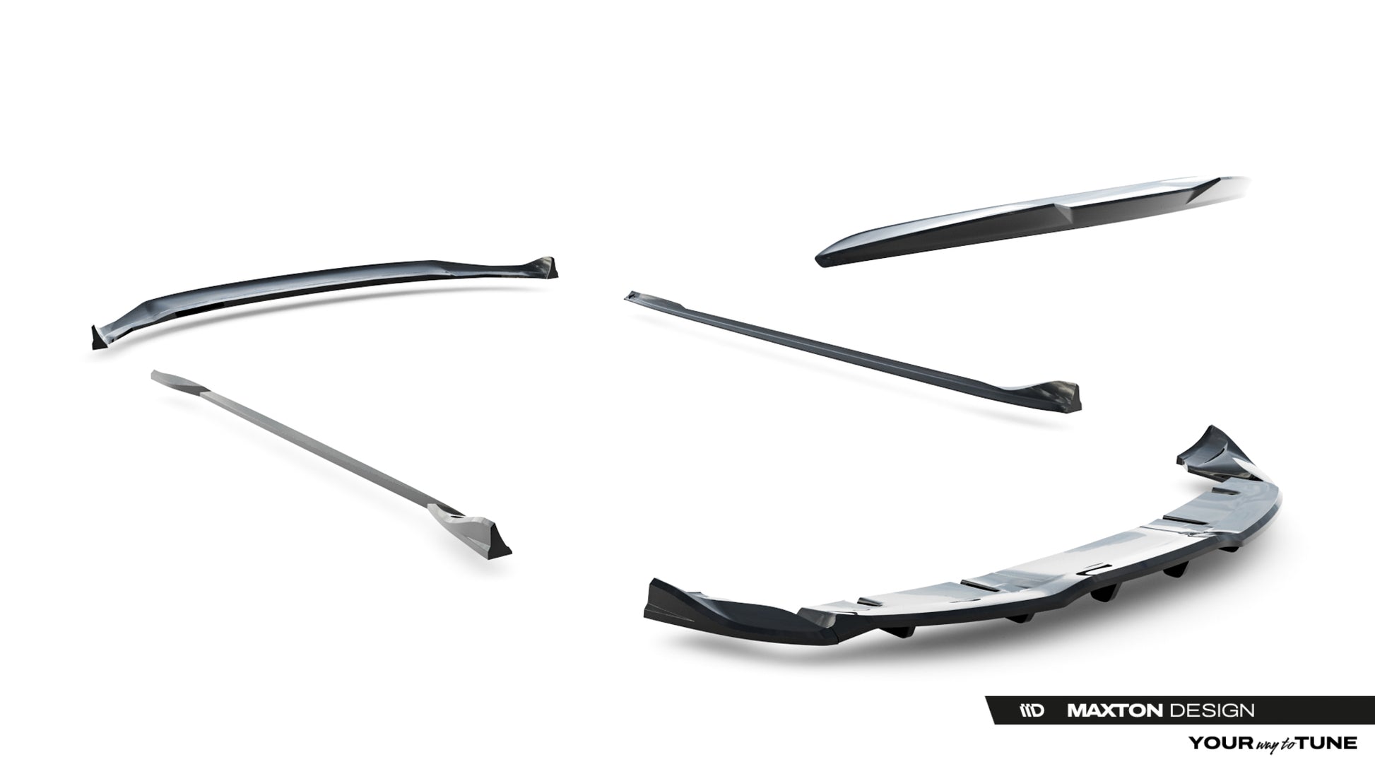 Set of Splitters Tesla Model 3 Project Highland(Facelift)