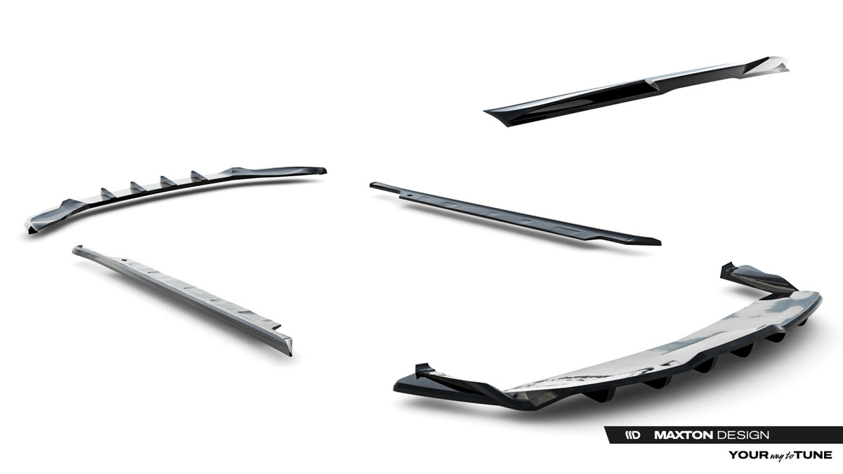 Set of Splitters Tesla Model S Plaid Mk1 Facelift