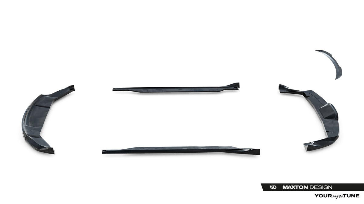 Set of Splitters Tesla Model X Mk1 Facelift