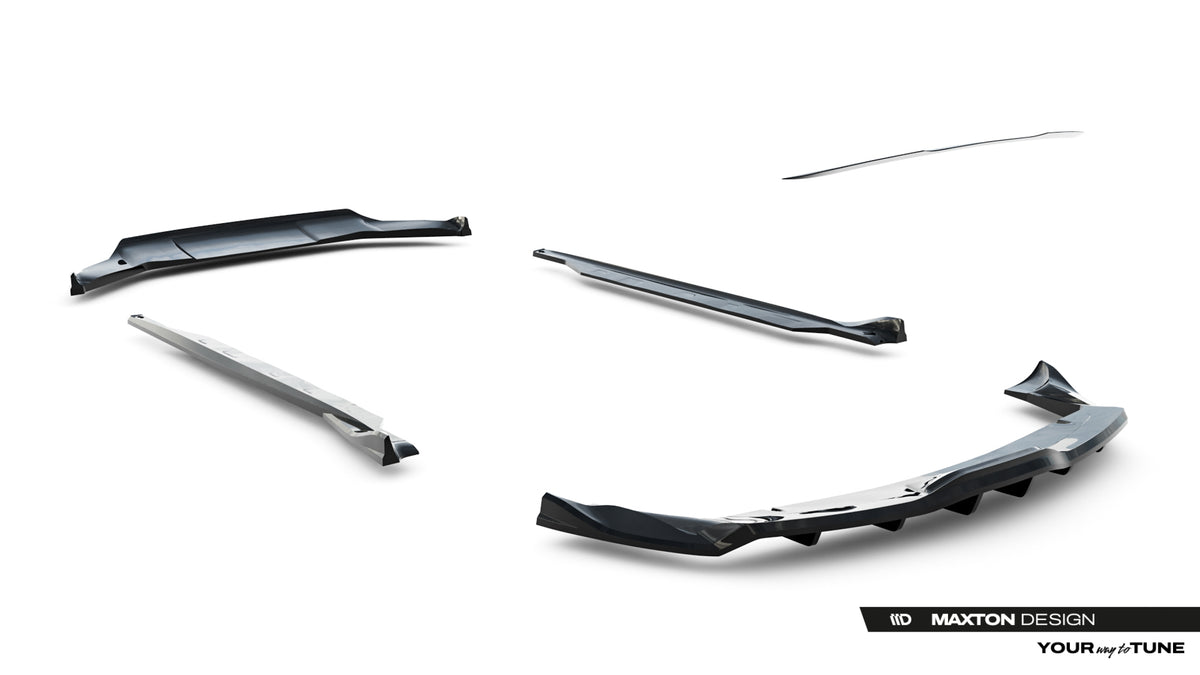 Set of Splitters Tesla Model X Mk1 Facelift