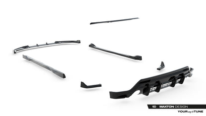 Set of Splitters Toyota GR Yaris Mk4 Facelift