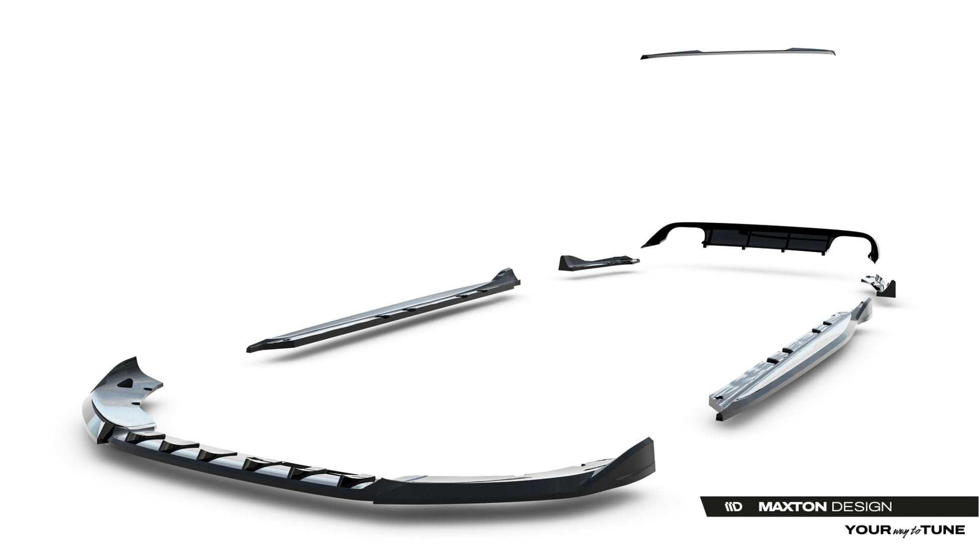 Set of Splitters V.1 Cupra Leon ST Mk1 Facelift