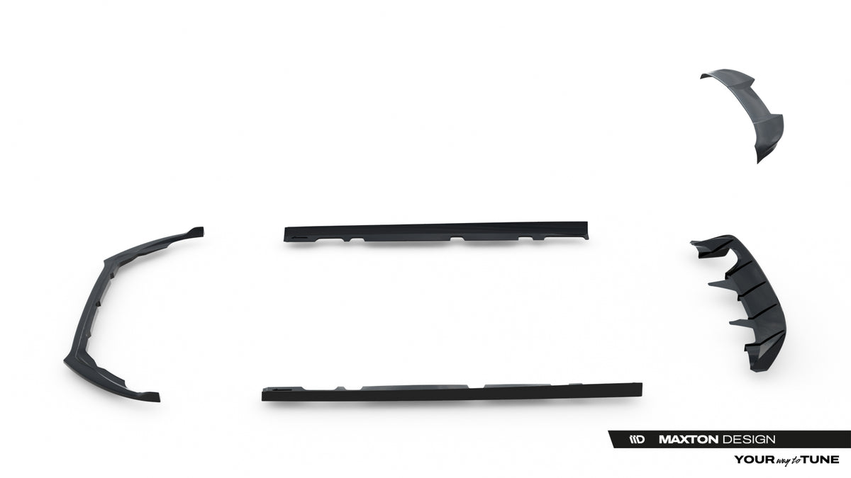 Set of Splitters V.1 Ford Fiesta ST Mk8 Facelift