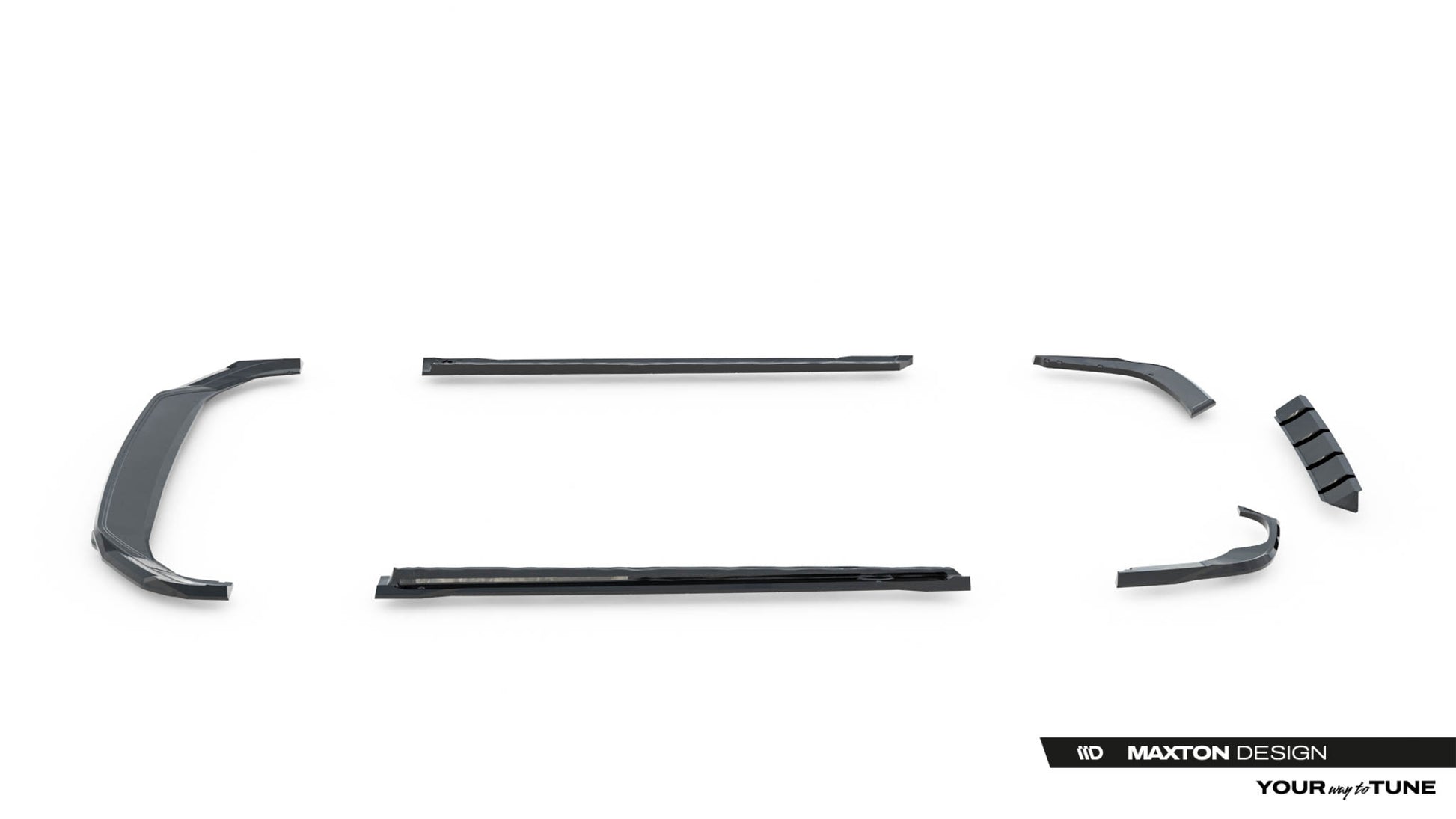 Set of Splitters V.1 Skoda Superb Sportline Mk4