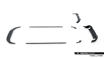 Set of Splitters V.1 Volkswagen Golf GTI Mk8 Facelift