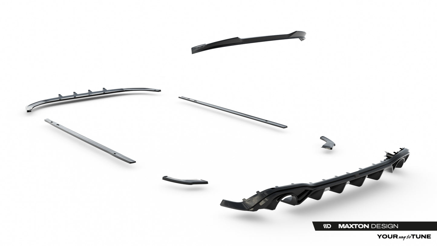Set of Splitters V.1 Volkswagen Golf GTI Mk8 Facelift