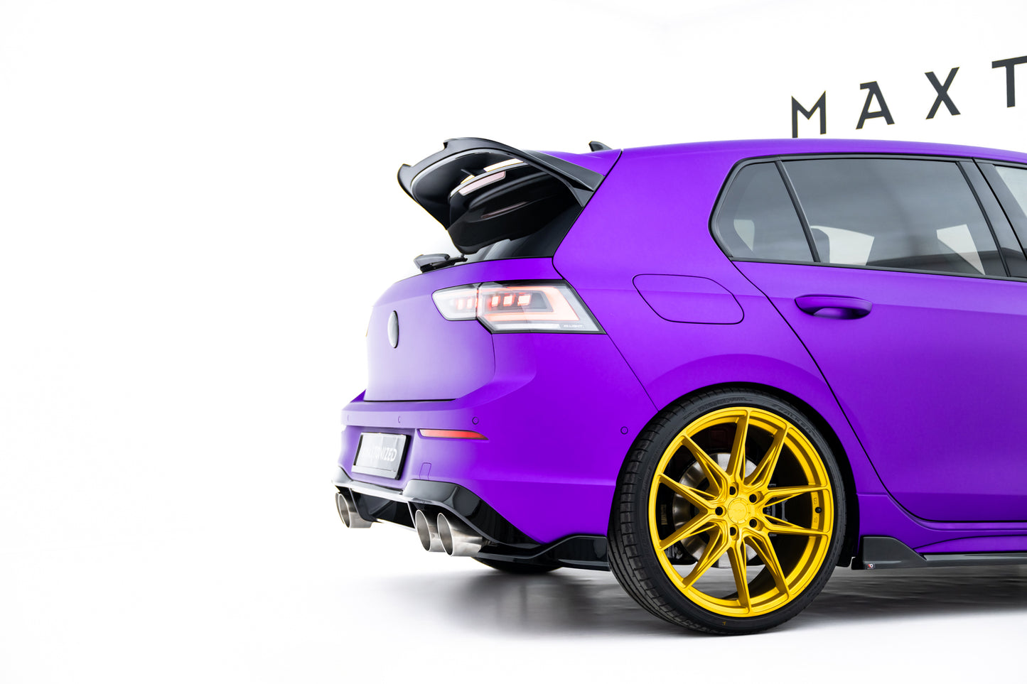 Set of Splitters V.1 Volkswagen Golf R Hatchback Mk8 Facelift