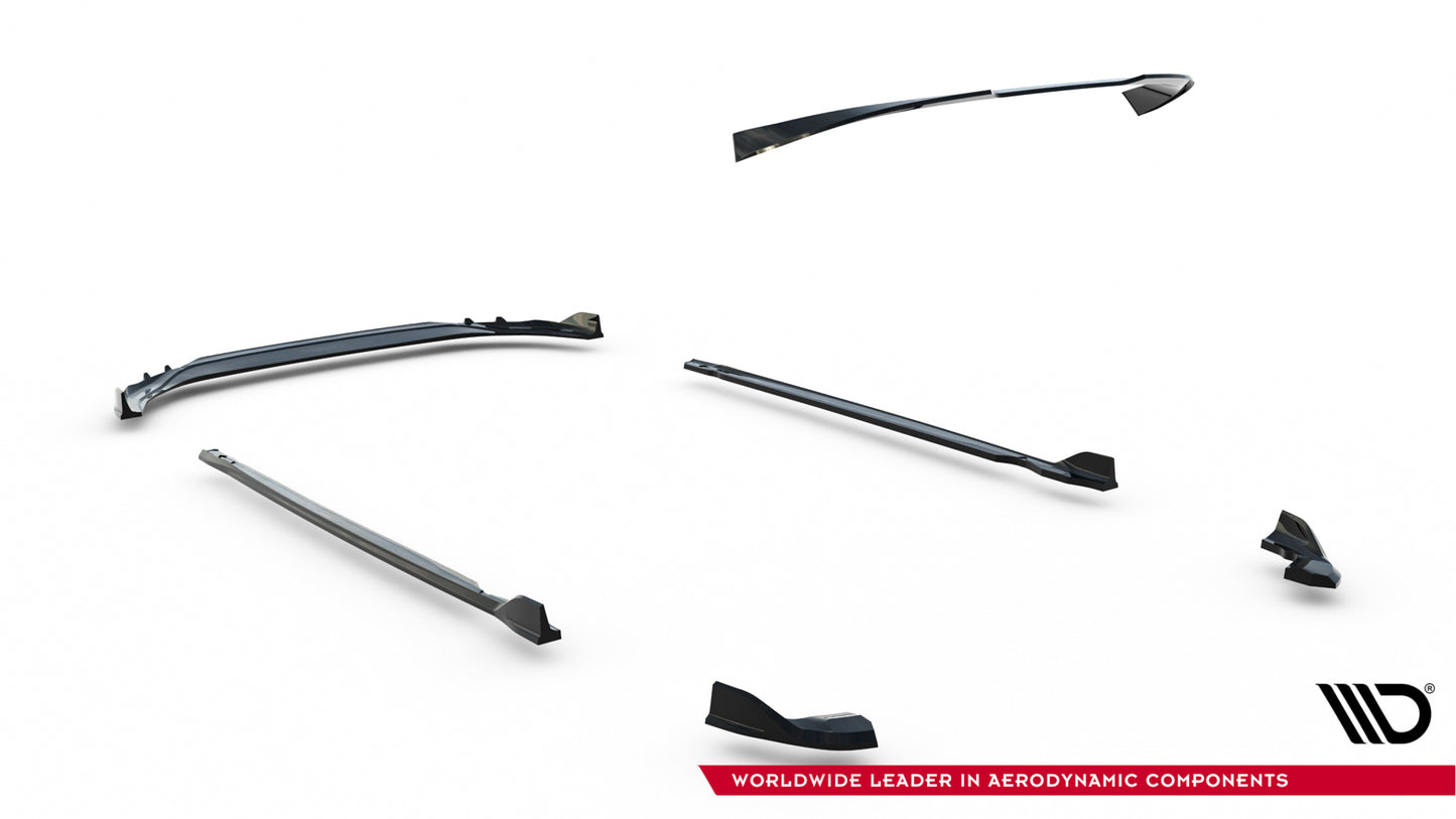 Set of Splitters V.1 Volkswagen Golf R Hatchback Mk8 Facelift