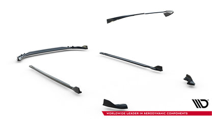 Set of Splitters V.1 Volkswagen Golf R Hatchback Mk8 Facelift