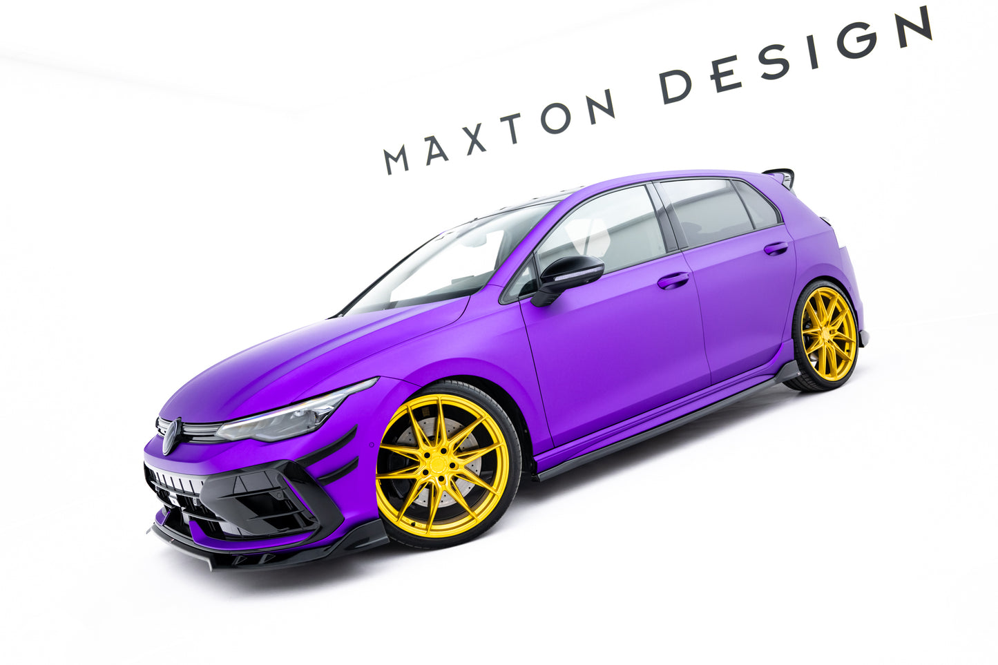 Set of Splitters V.1 Volkswagen Golf R Hatchback Mk8 Facelift