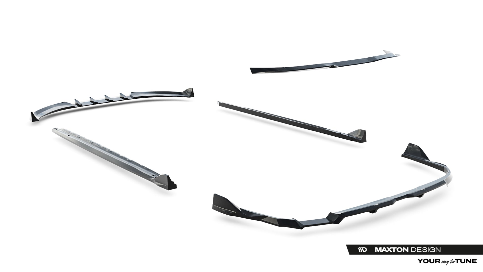 Set of Splitters V.2 Audi A6 S-Line Avant C9