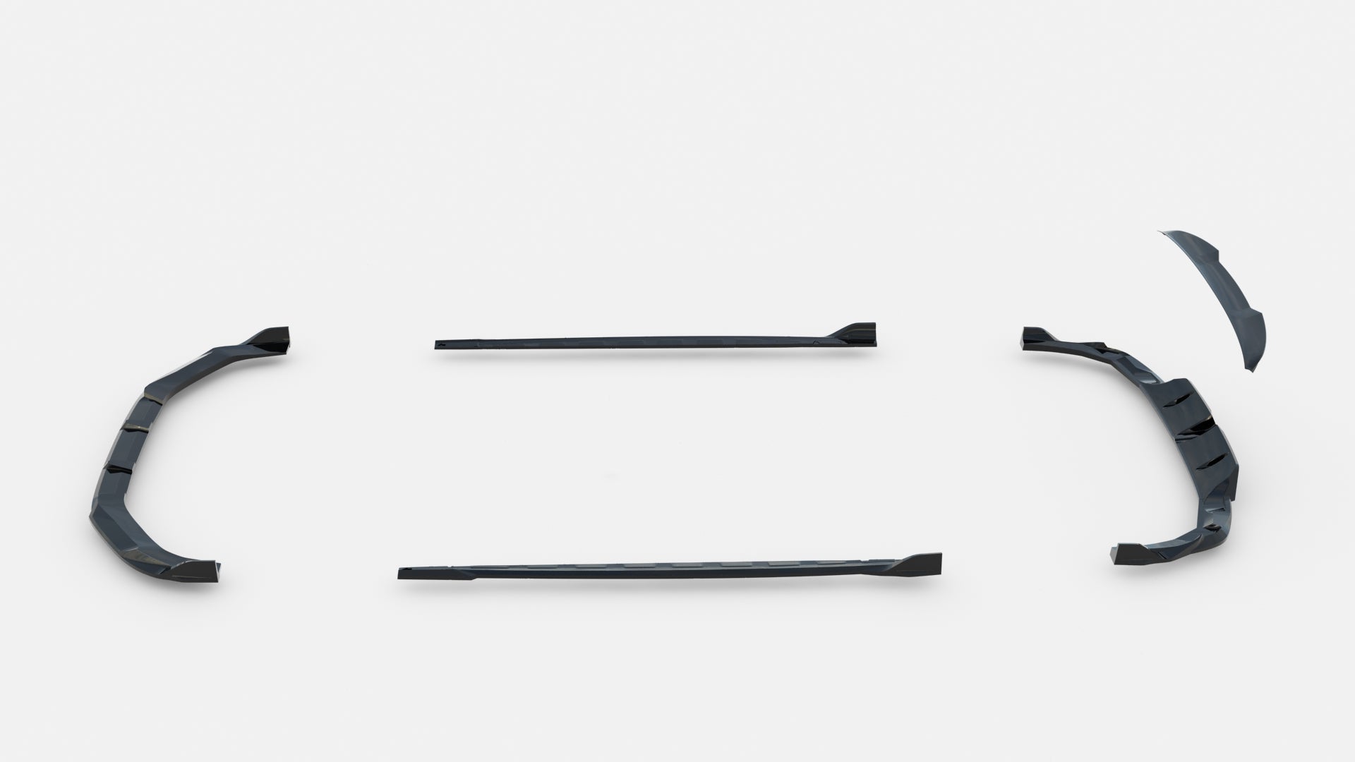 Set of Splitters V.2 Audi RS3 Sedan 8Y Facelift