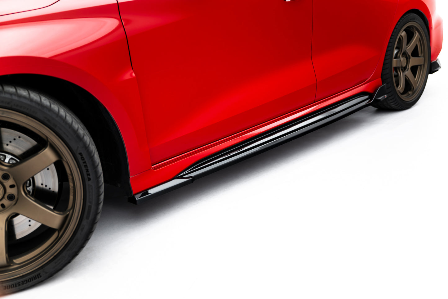 Set of Splitters V.2 Audi RS3 Sedan 8Y Facelift