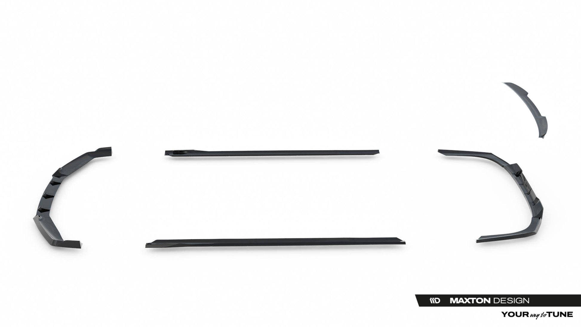 Set of Splitters V.2 BMW 740d / 740i  M-Pack G70
