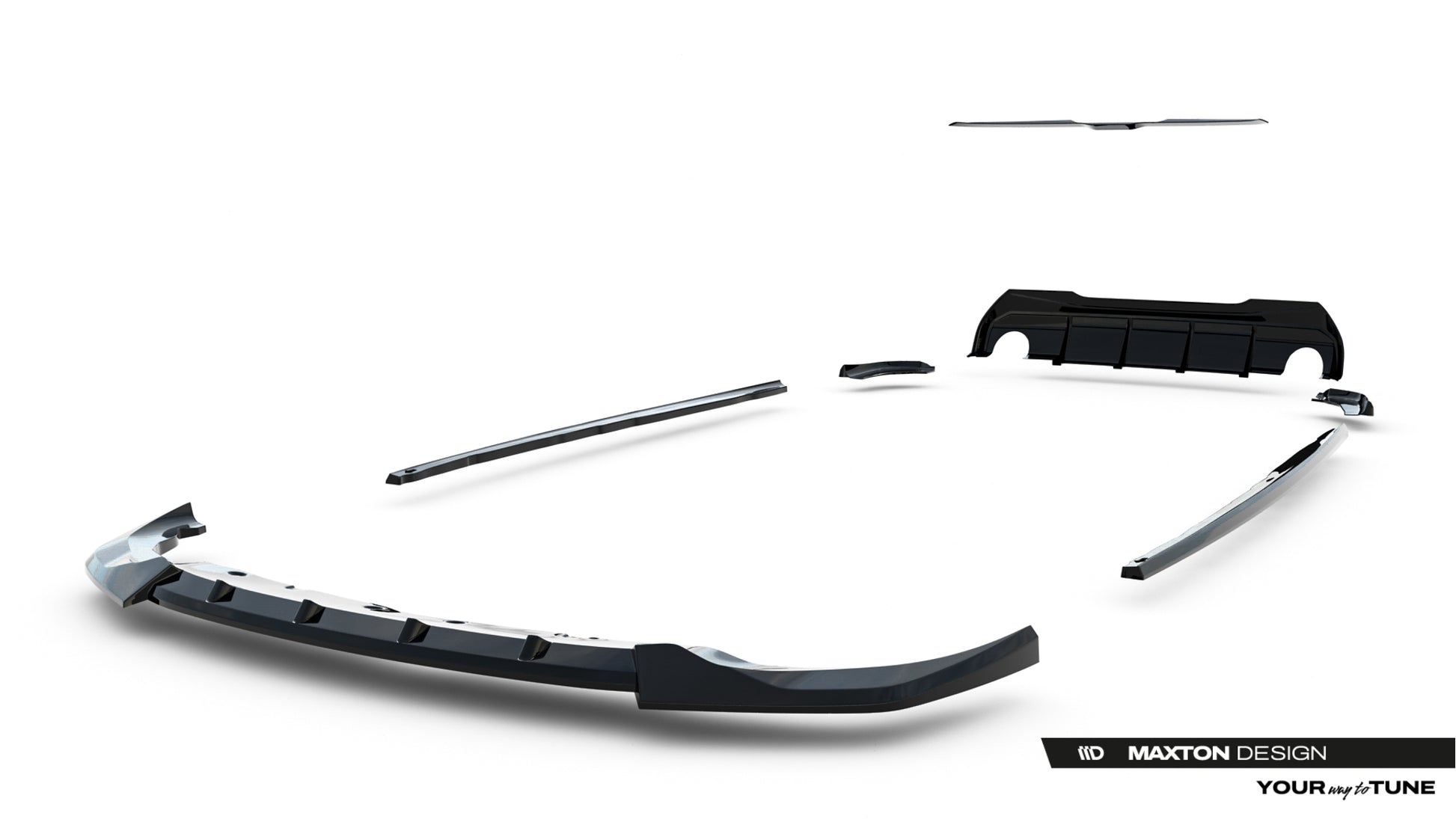 Set of Splitters V.2 BMW M135i F40