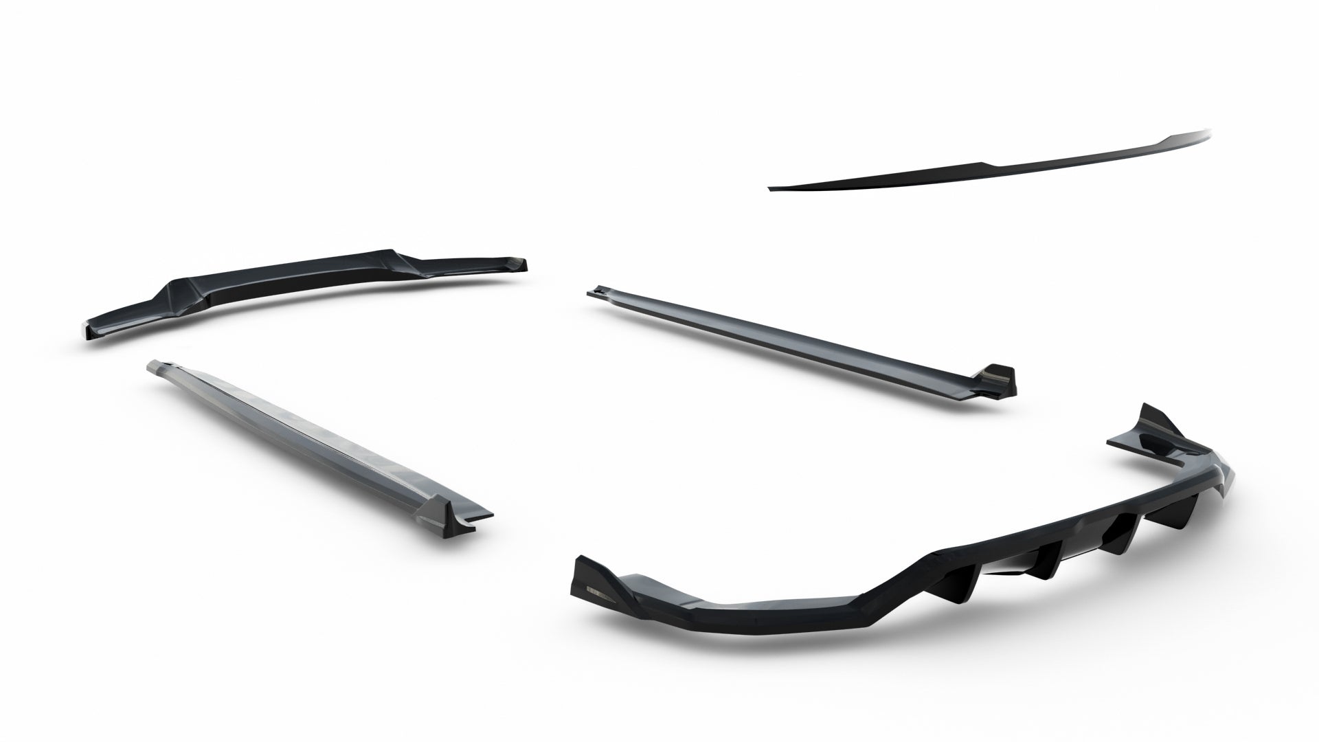 Set of Splitters V.2 BMW X6 M-Pack F16
