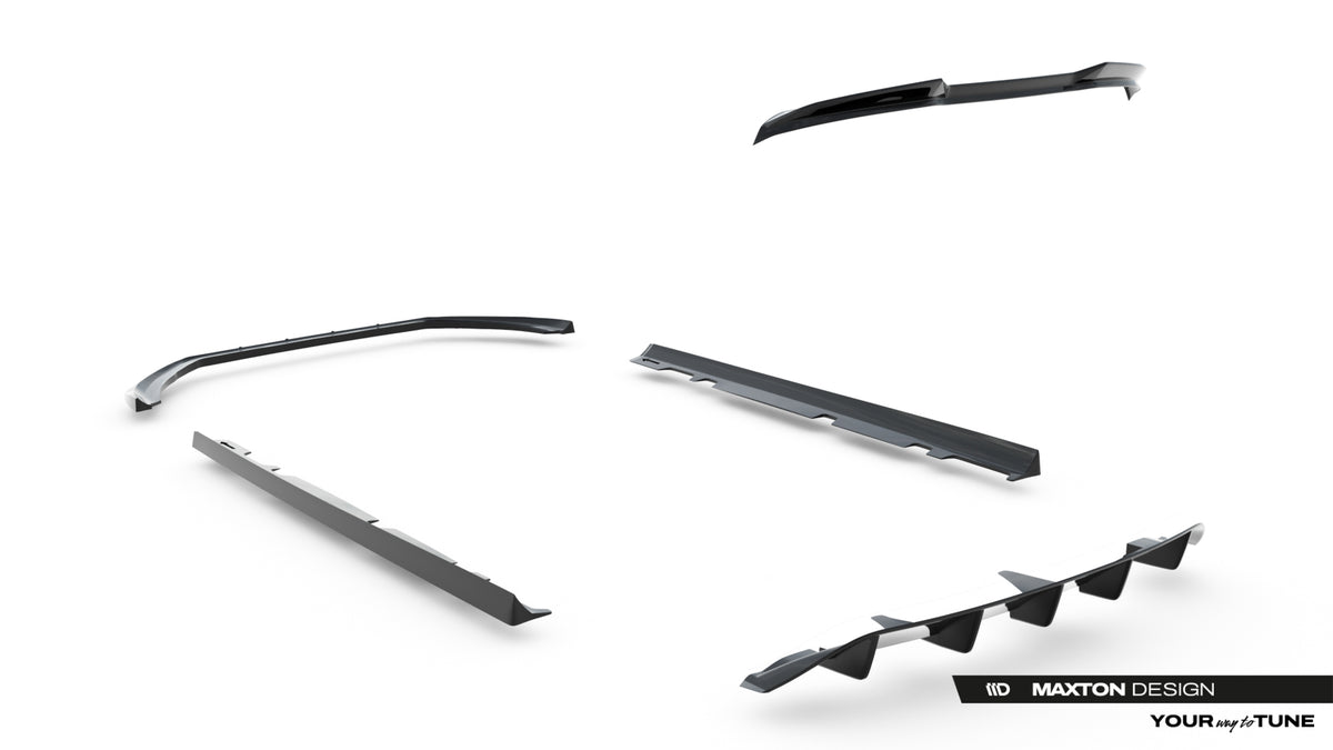 Set of Splitters V.2 Ford Fiesta ST Mk8 Facelift
