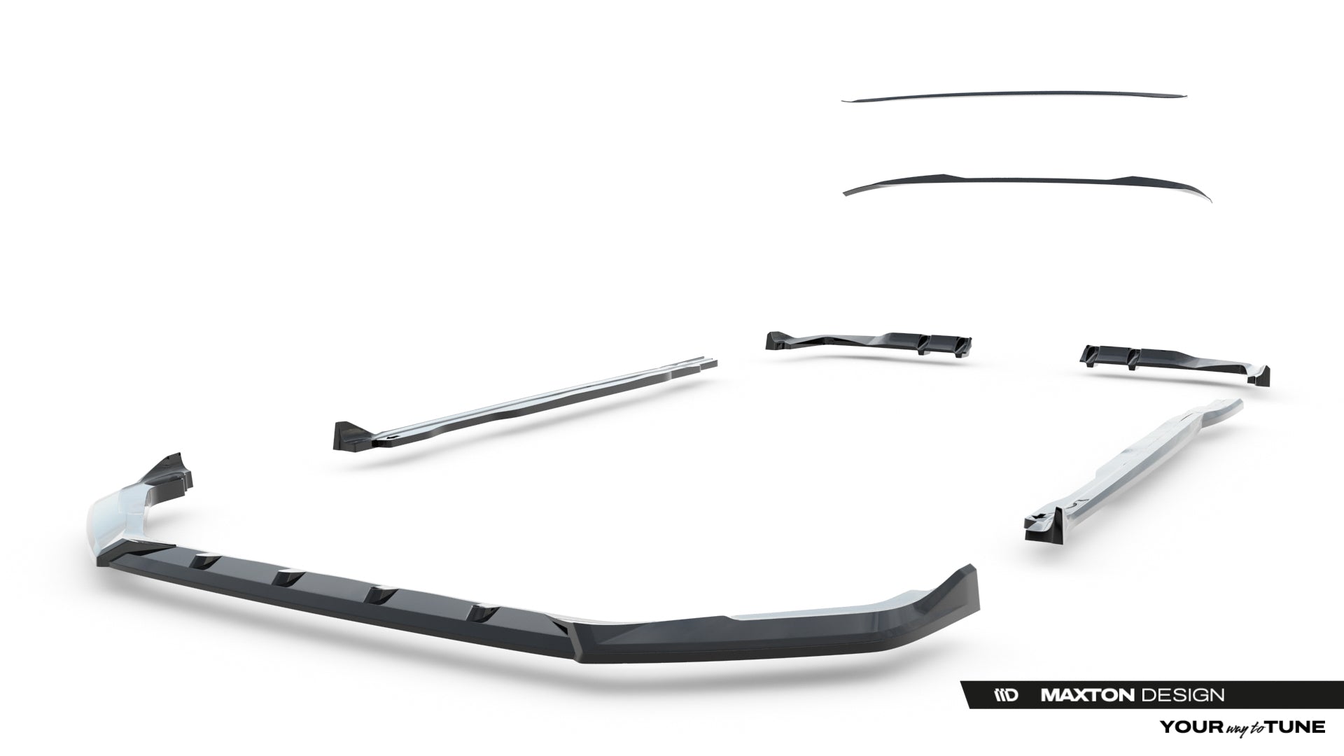 Set of Splitters V.2 Honda Civic Type-R Mk 11