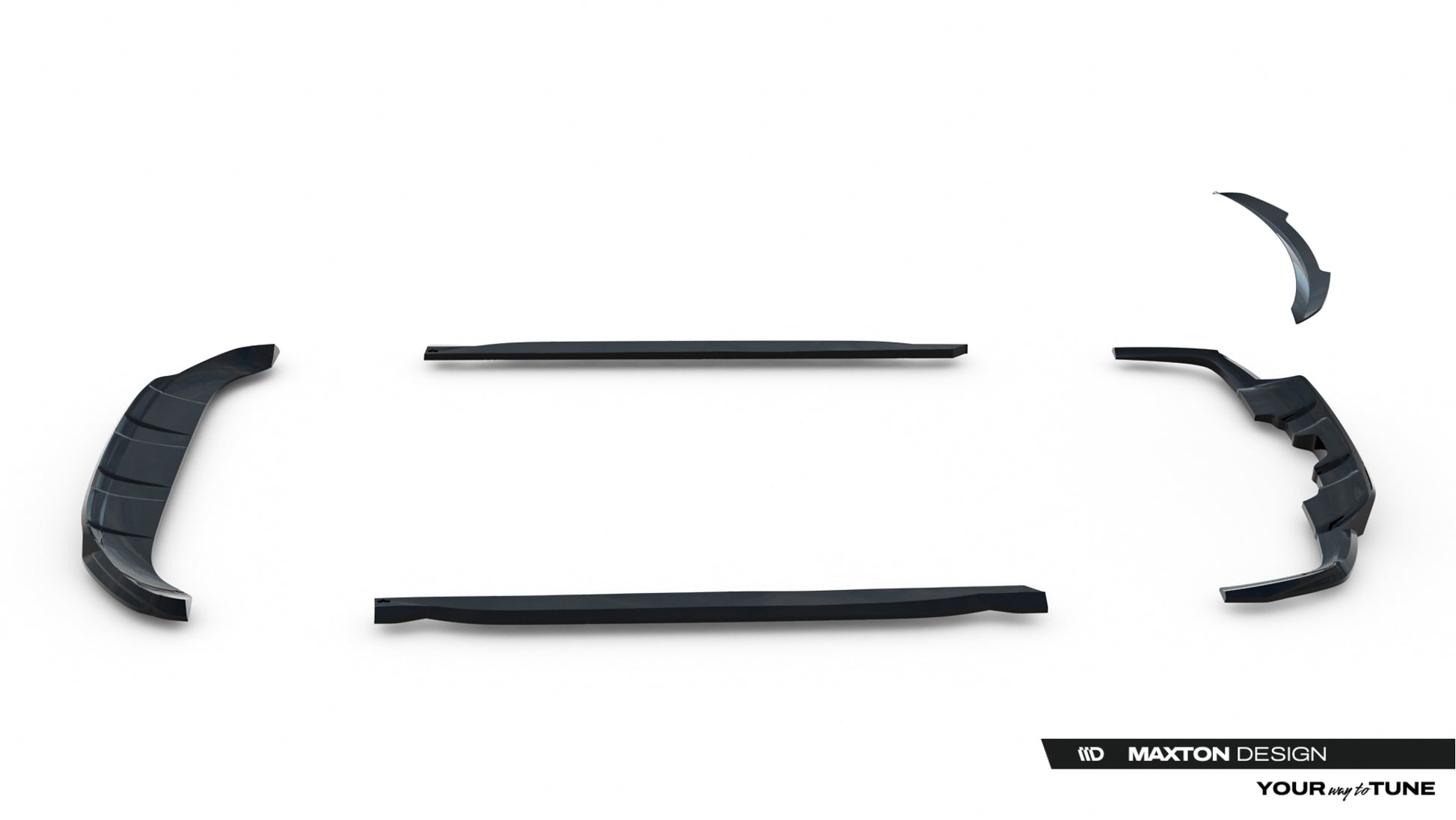 Set of Splitters V.2 Mercedes-Benz GLS AMG-Line X167