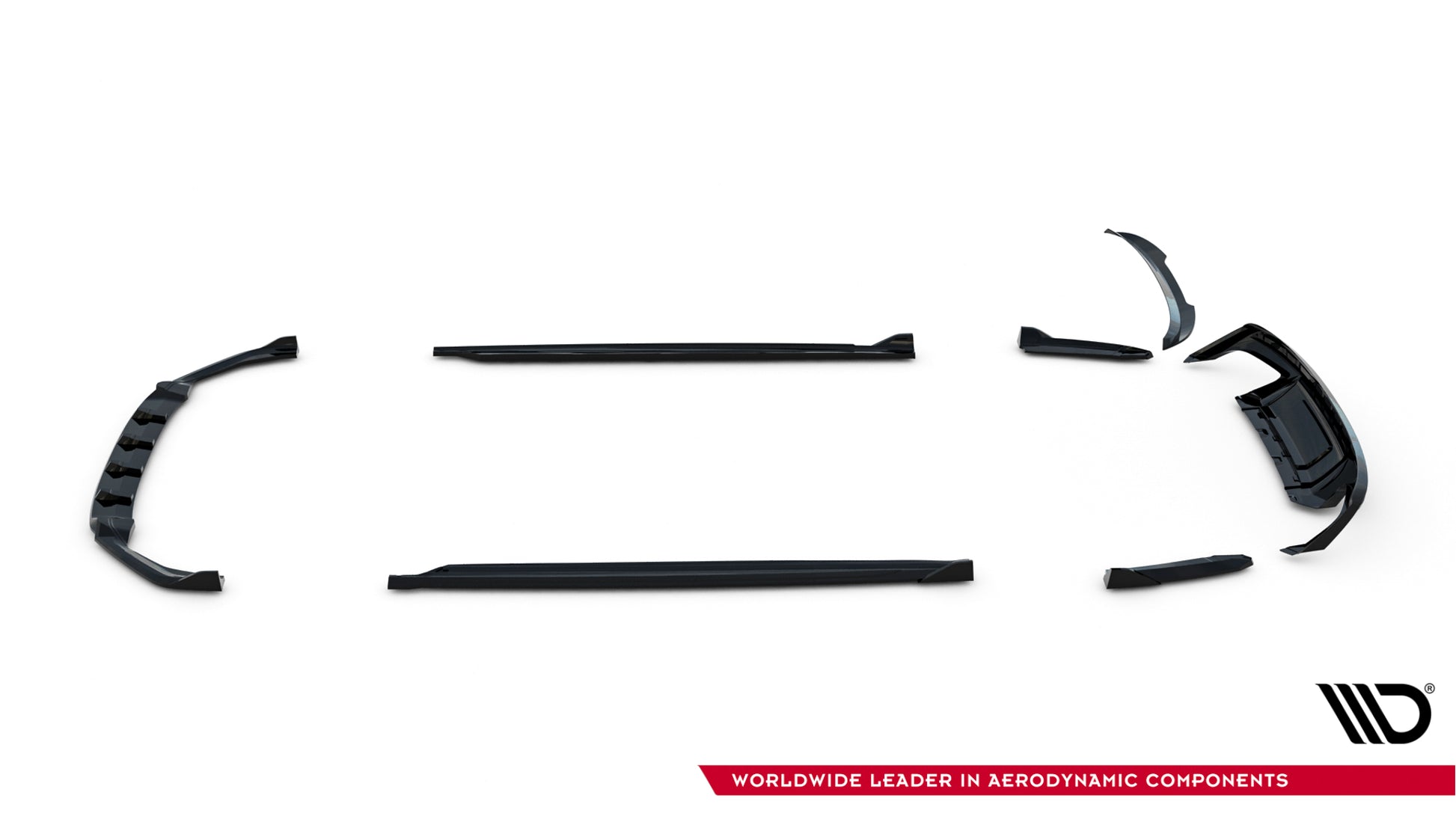 Set of Splitters V.2 Skoda Octavia RS Combi Mk4