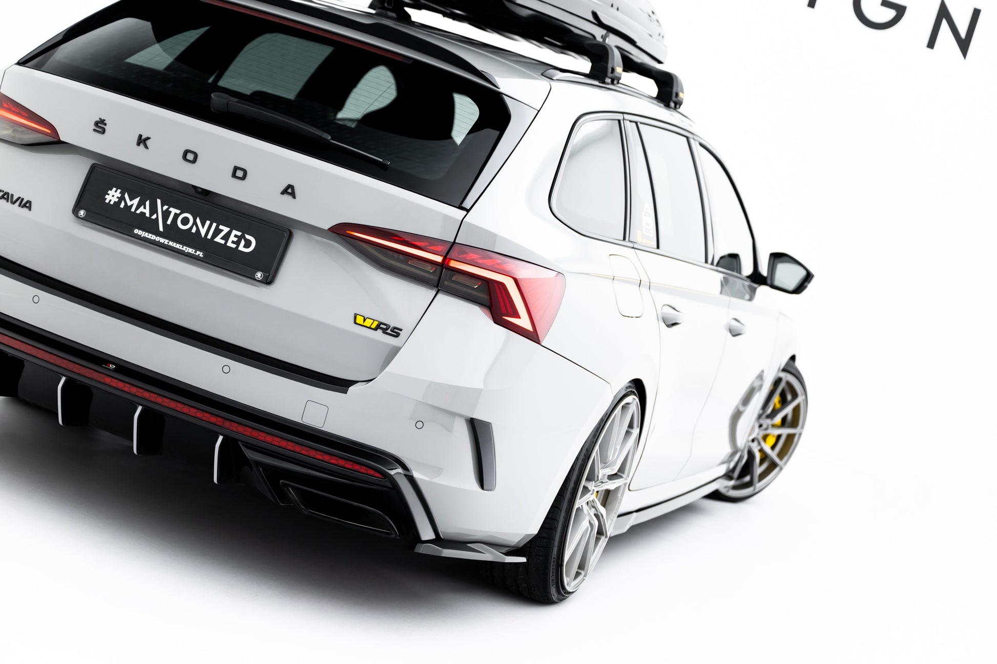 Set of Splitters V.2 Skoda Octavia RS Combi Mk4
